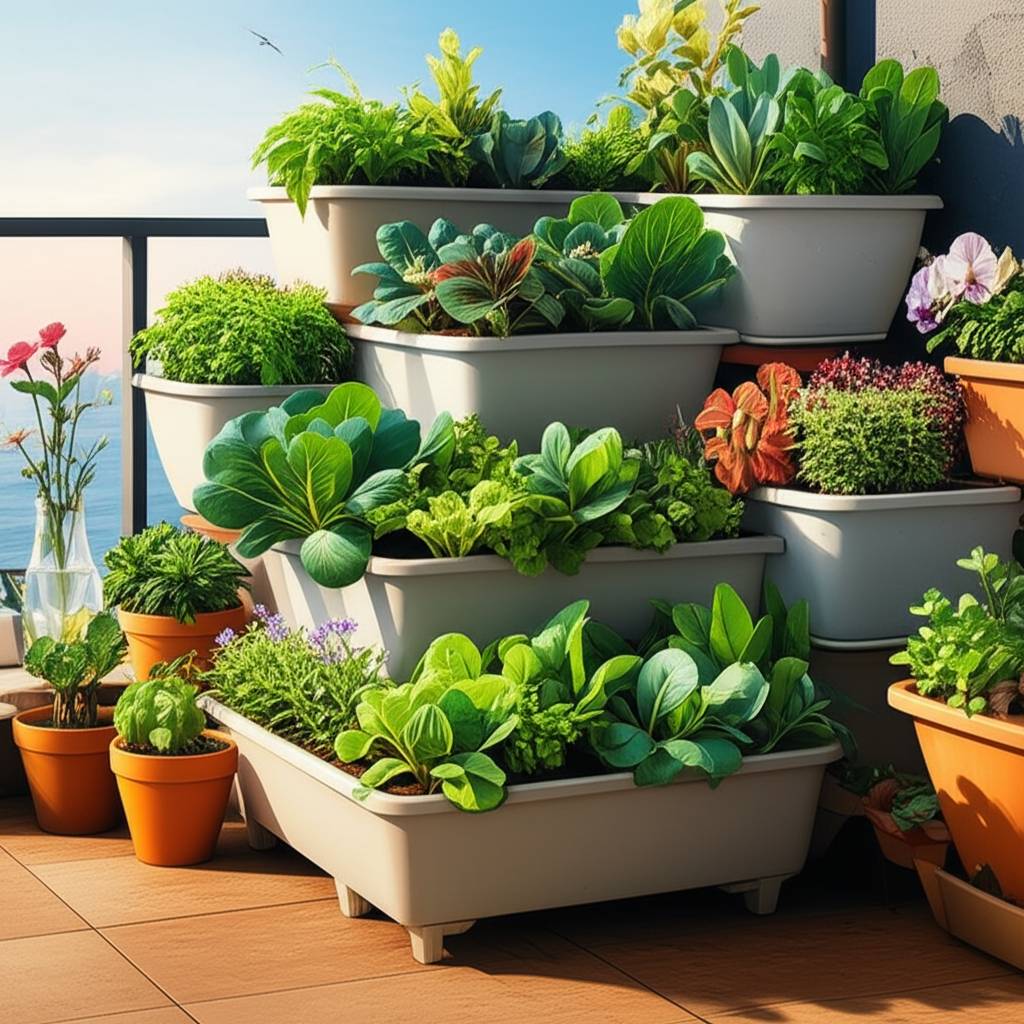 Terrace Farming Kit - Source: Unsplash for farming equipment